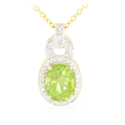 Collana in oro con Tormalina Paraíba (AMAYANI)