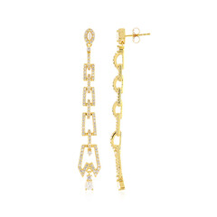 Orecchini in argento con Zircone