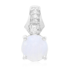 Ciondolo in argento con Agata Blue Lace