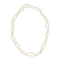 Collana in argento con Perla di Acqua Dolce (TPC)