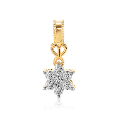 Ciondolo in oro con Diamante IF (D) (Annette)