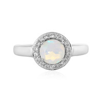 Anello in argento con Opale di Welo