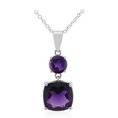Collana in argento con Ametista del Marocco