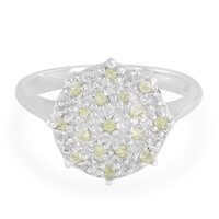 Anello in argento con Peridoto