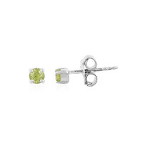 Orecchini in argento con Peridoto