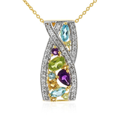 Collana in argento con Peridoto
