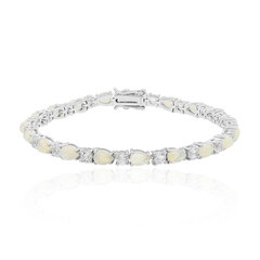 Bracciale in argento con Opale di Welo