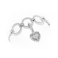Bracciale in argento con Zircone (Dallas Prince Designs)