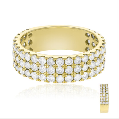 Anello in oro con Diamante I1 (H) (CIRARI)