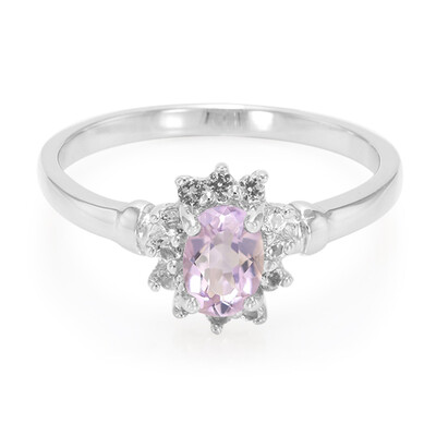 Anello in argento con Ametista Rose de France