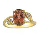 Anello in oro con Tormalina Neon del Congo (Smithsonian)
