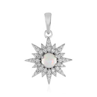 Ciondolo in argento con Opale di Welo
