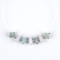 Collana in argento con Berillo