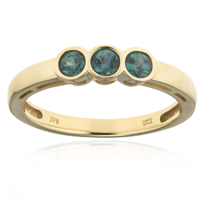 Anello in oro con Alessandrite (CUSTODANA)