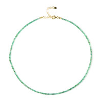 Collana in argento con Smeraldo Zambia