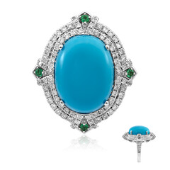Anello in oro con Turchese Sleeping Beauty