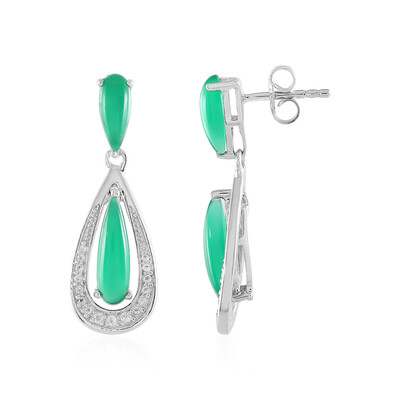 Orecchini in argento con Agata