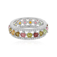 Anello in argento con Tormalina
