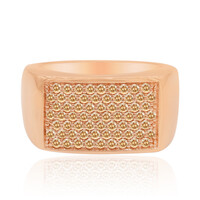 Anello in oro con Diamante Rose de France SI1 di Argyle