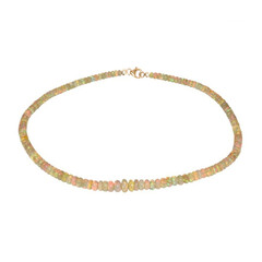 Collana in oro con Opale di Welo