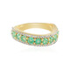Anello in argento con Smeraldo Russo