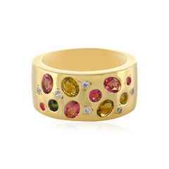 Anello in argento con Tormalina