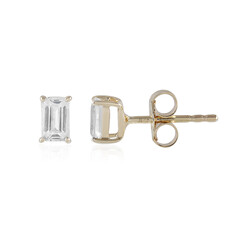 Orecchini in oro con Zaffiro Bianco (Adela Gold)