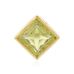 Ciondolo in argento con Quarzo Limone