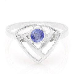 Anello in argento con Zaffiro di Laos