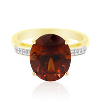 Anello in oro con Citrino Madeira (Tenner Diniz)