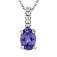 Collana in oro con Tanzanite