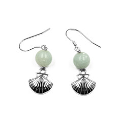 Orecchini in argento con Amazzonite