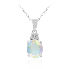 Collana in argento con Topazio Moonlight