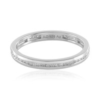 Anello in argento con Diamante I2 (I)