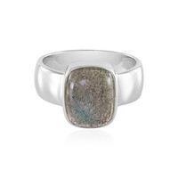 Anello in argento con Labradorite