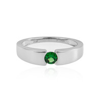 Anello in platino con Tsavorite