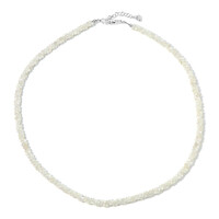 Collana in argento con Pietra di Luna Bianca