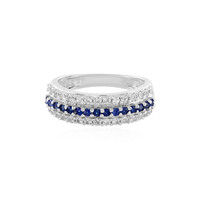 Anello in argento con Zaffiro Blu