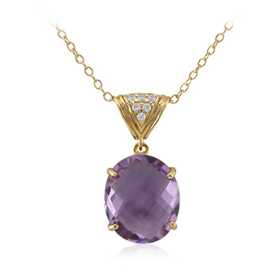 Collana in argento con Ametista Boliviana