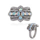 Anello in argento con Opale di Welo