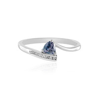Anello in argento con Tanzanite (non riscaldata)