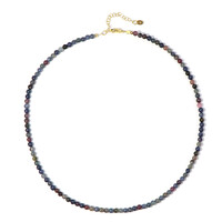 Collana in argento con Zaffiro del Mozambico