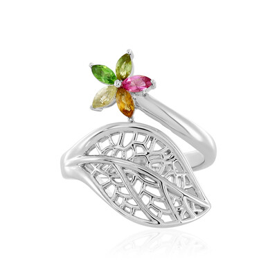 Anello in argento con Tormalina (SAELOCANA)