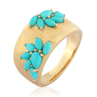 Anello in argento con Turchese Sleeping Beauty (de Melo)