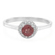 Anello in argento con Granato Malaya