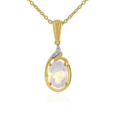 Collana in argento con Opale di Welo