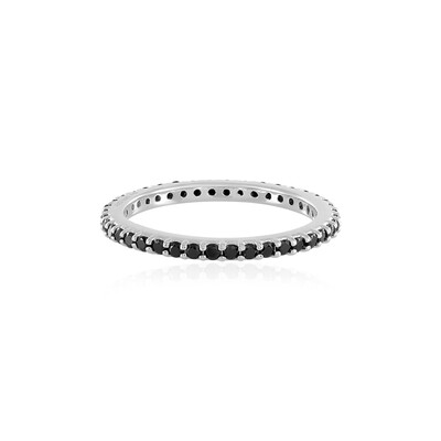 Anello in argento con Spinello Nero