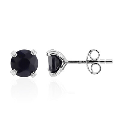 Orecchini in argento con Zaffiro Blu