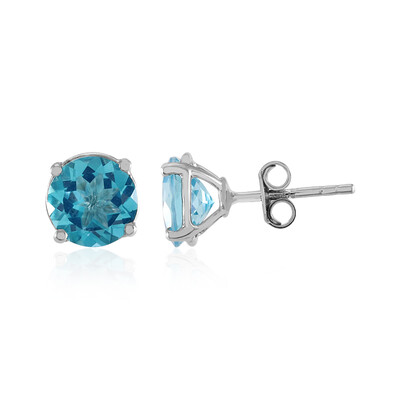 Orecchini in argento con Topazio Paraiba