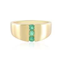 Anello in argento con Smeraldo Russo